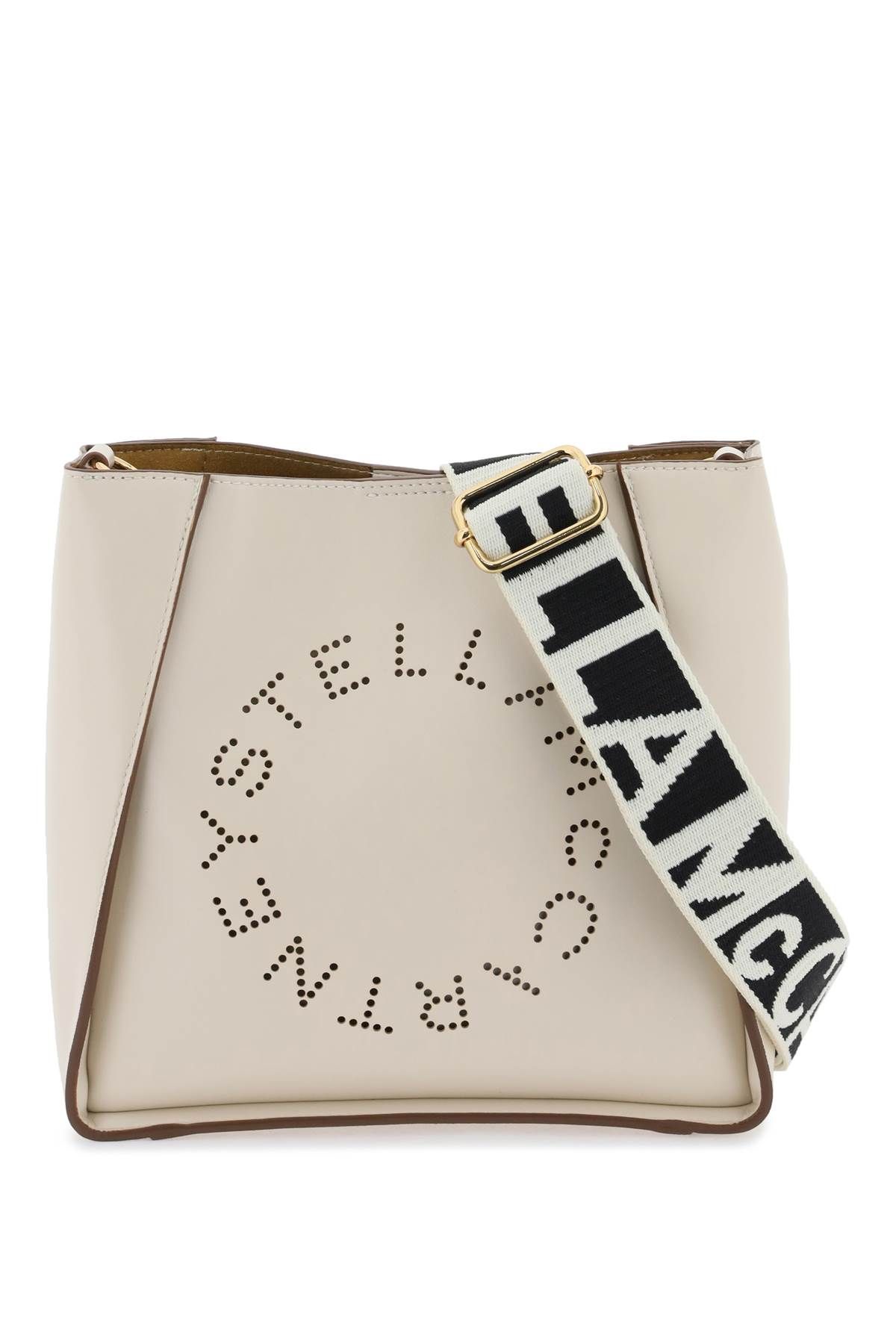 Stella McCartney STELLA McCARTNEY crossbody bag with perforated stella logo