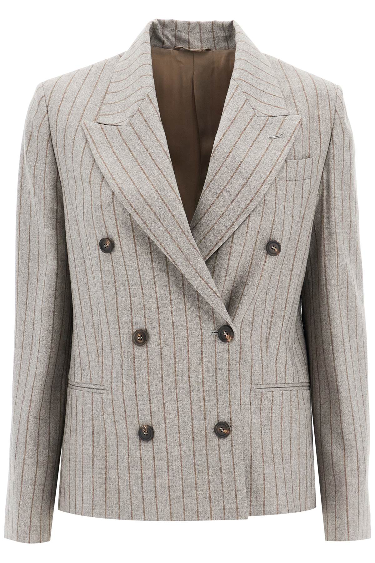 Brunello Cucinelli BRUNELLO CUCINELLI double-breasted mouliné p