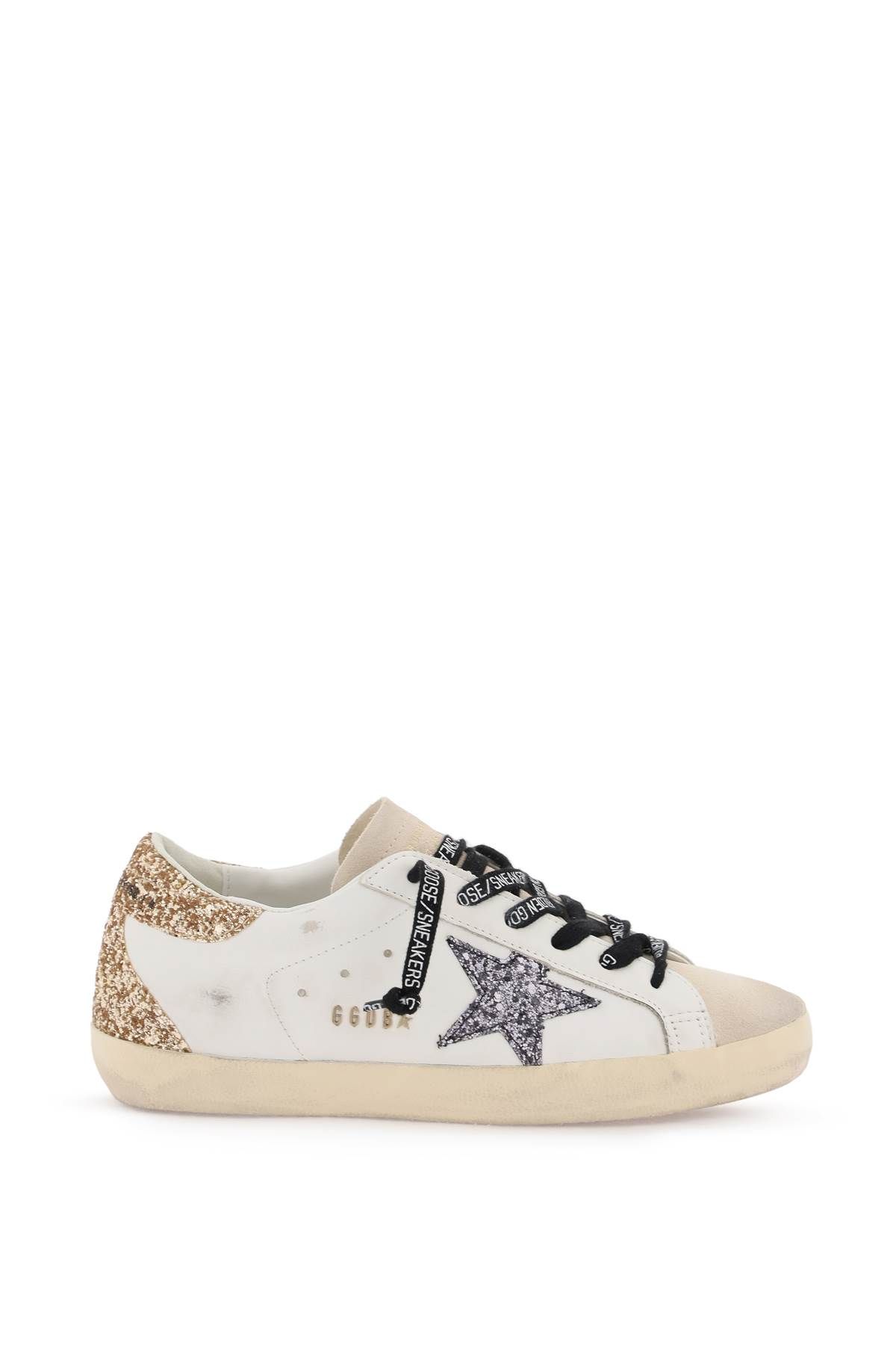 Golden Goose GOLDEN GOOSE super-star glittered sneakers