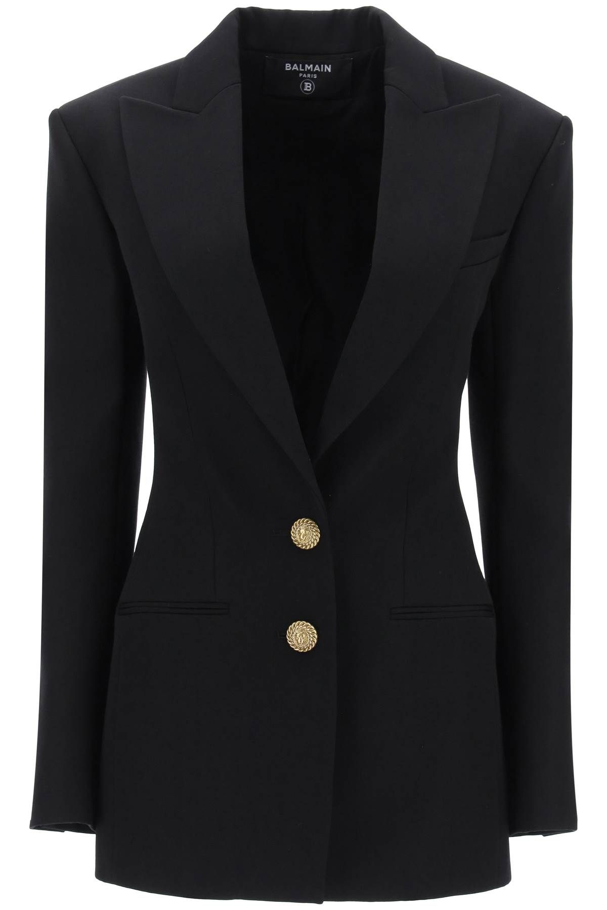 Balmain BALMAIN fitted single-breasted blazer