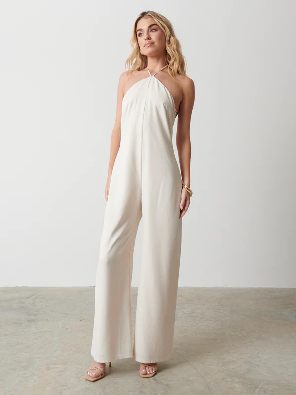 Pretty Lavish Xena Halterneck Jumpsuit