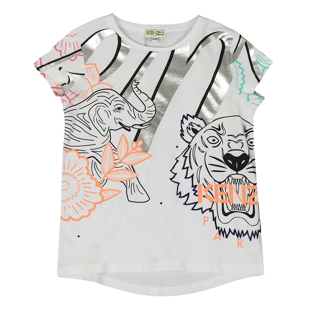 Kenzo Kids Janice Disco Jungle T Shirt