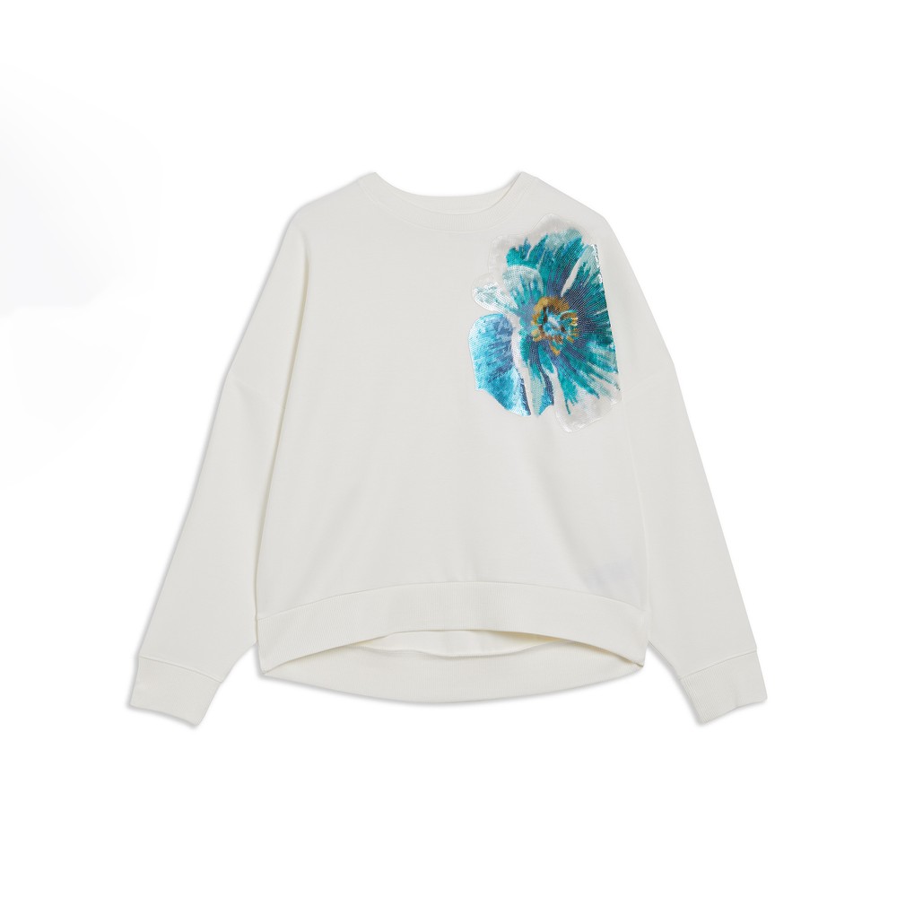 Ted Baker Bayleyy Sequin Graphic Sweatshirt