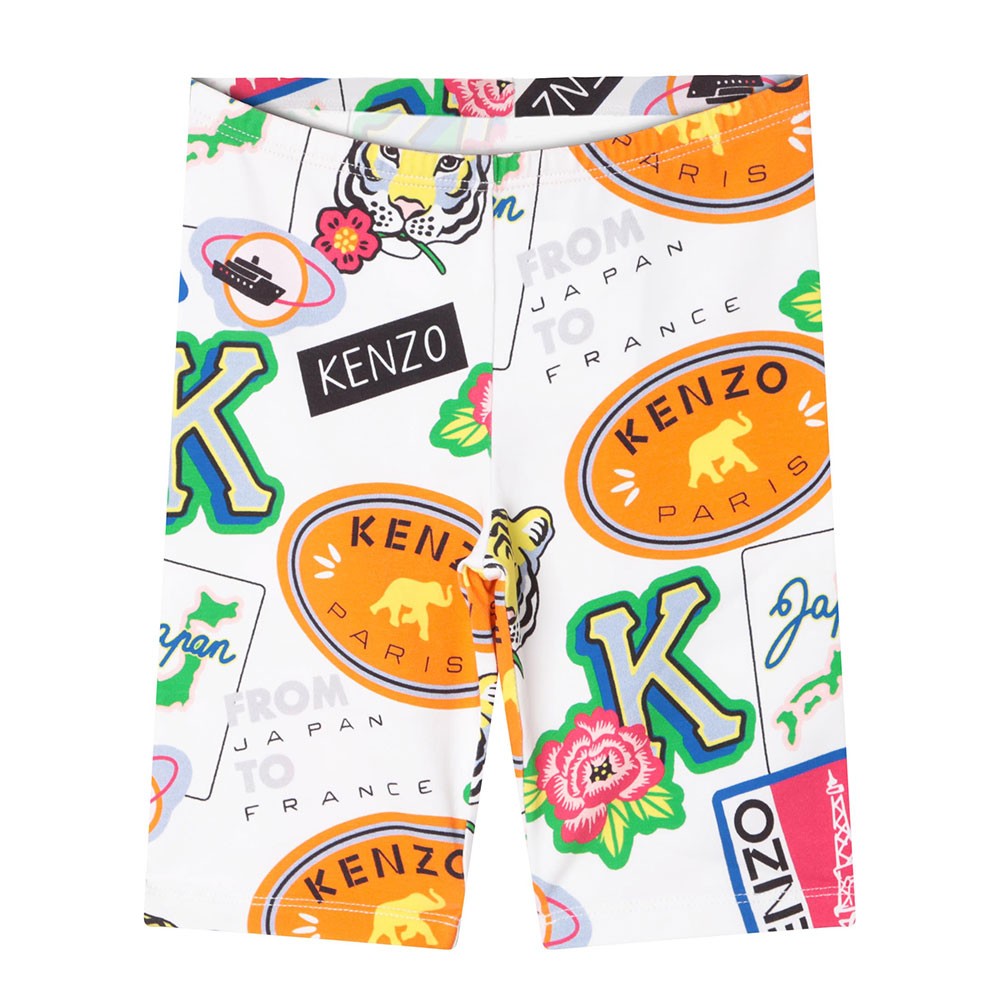 Kenzo Kids Travel Logo Short