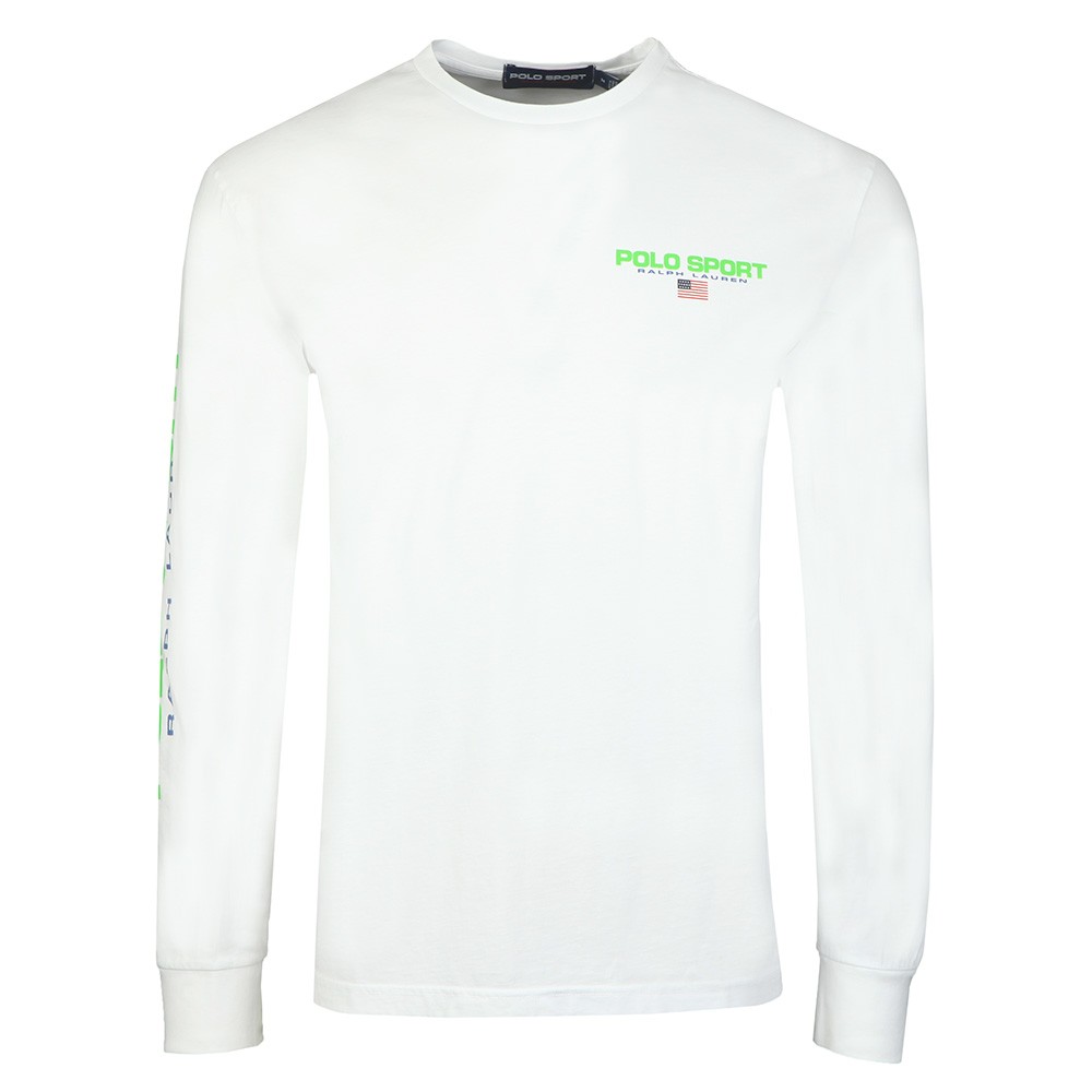 Polo Ralph Lauren Detailed Arm Logo Long Sleeve T-Shirt