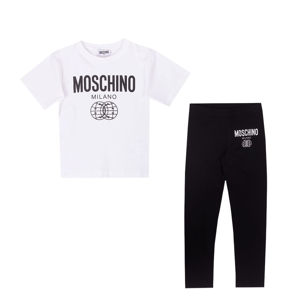 Moschino Smiley T Shirt & Legging Set