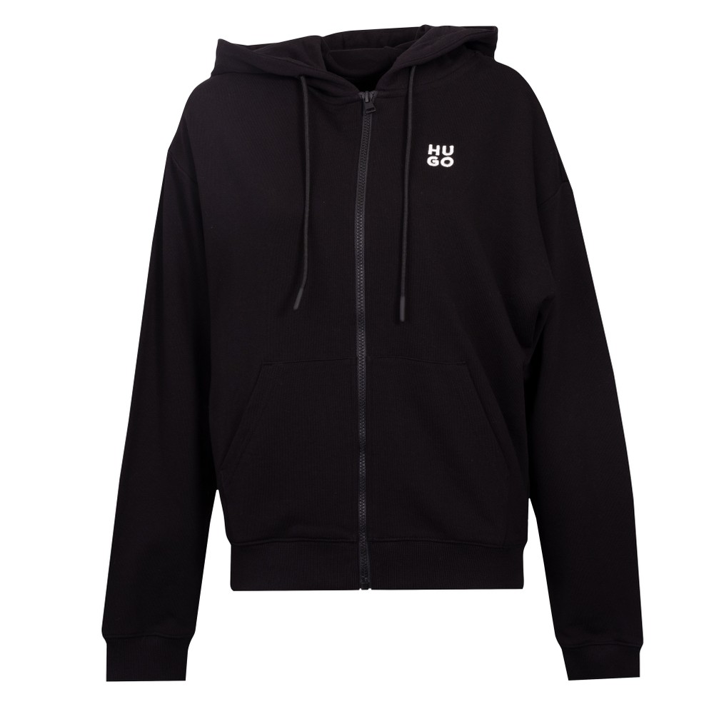 Hugo Dalfine Stacked Logo Full Zip Hoody