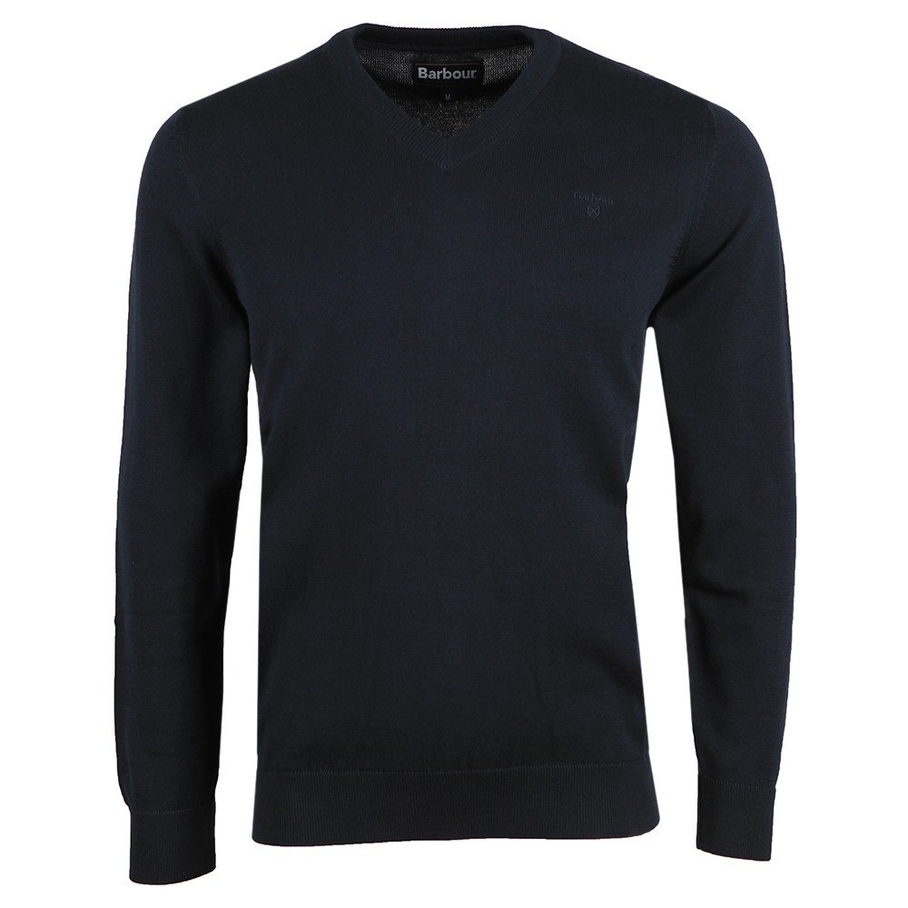 Barbour Lifestyle Pima Cotton V Neck Jumper