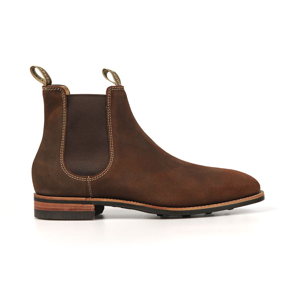Barker Mansfield Suede Rubber Sole Boot