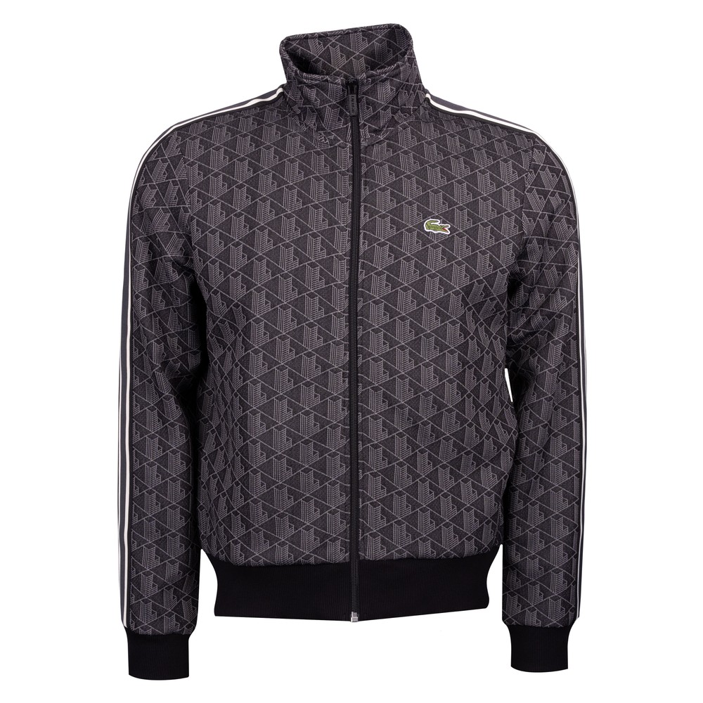 Lacoste SH1368 Monogram Zip Sweatshirt