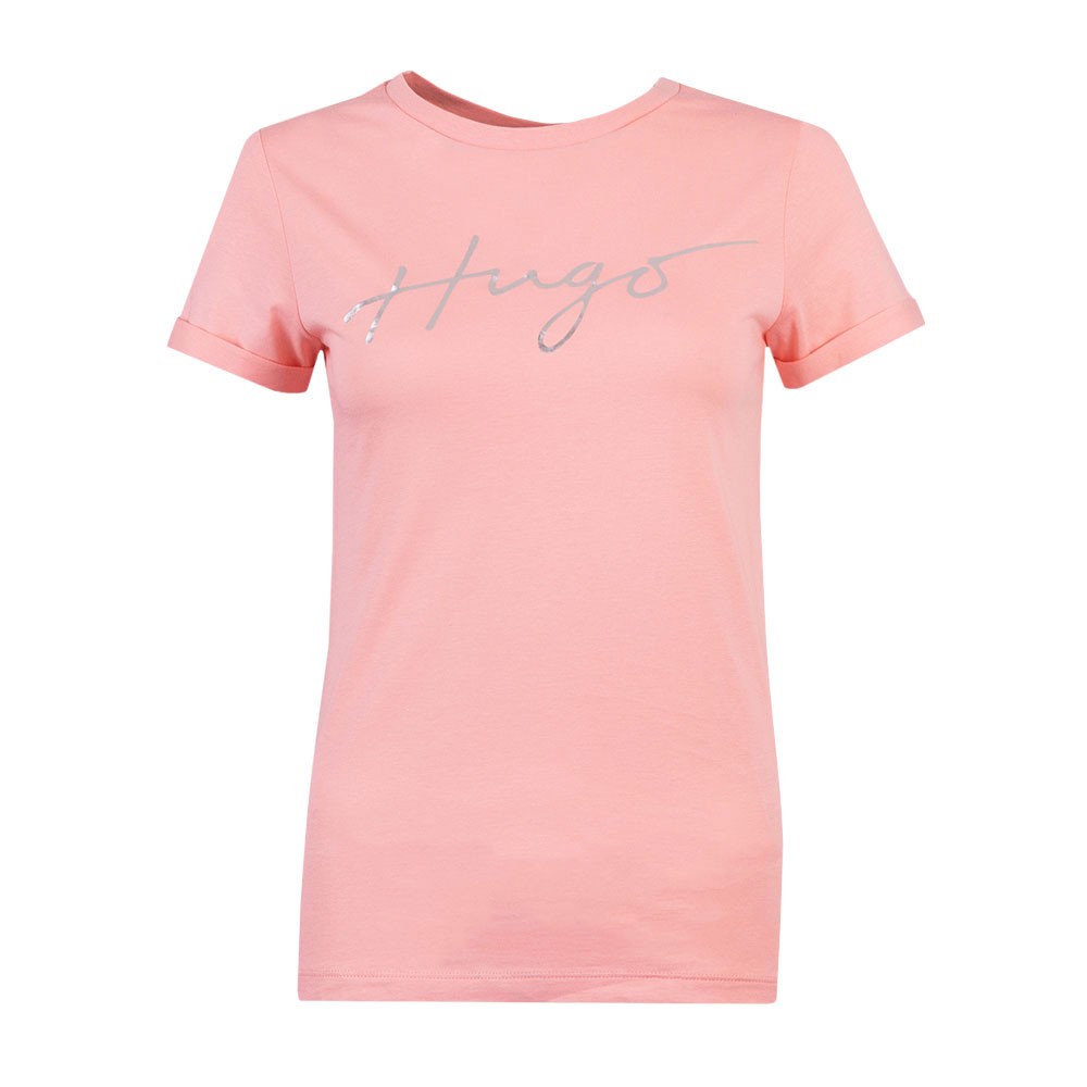 Hugo Script Slim T-Shirt 2