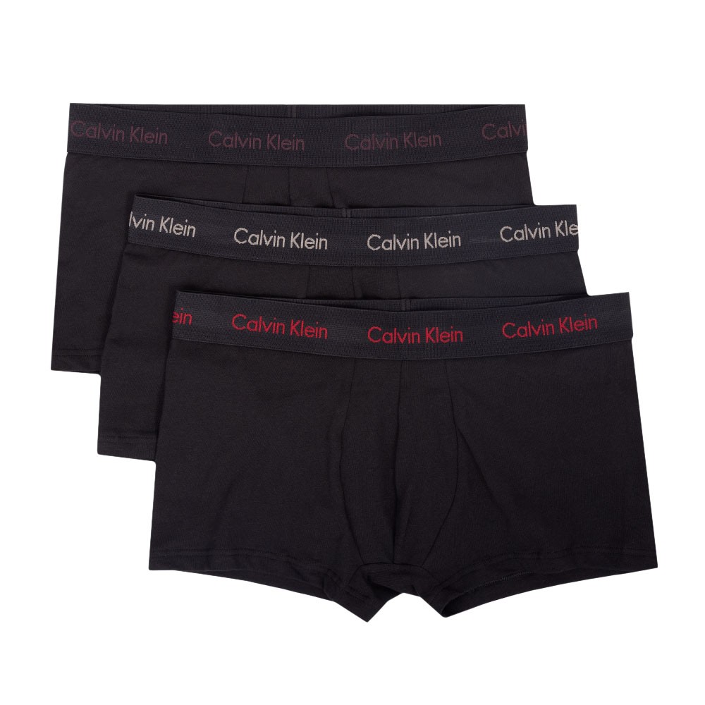 Calvin Klein 3 Pack Low Rise Trunk