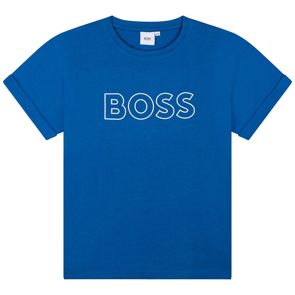 BOSS J25N82 Outline Logo T Shirt