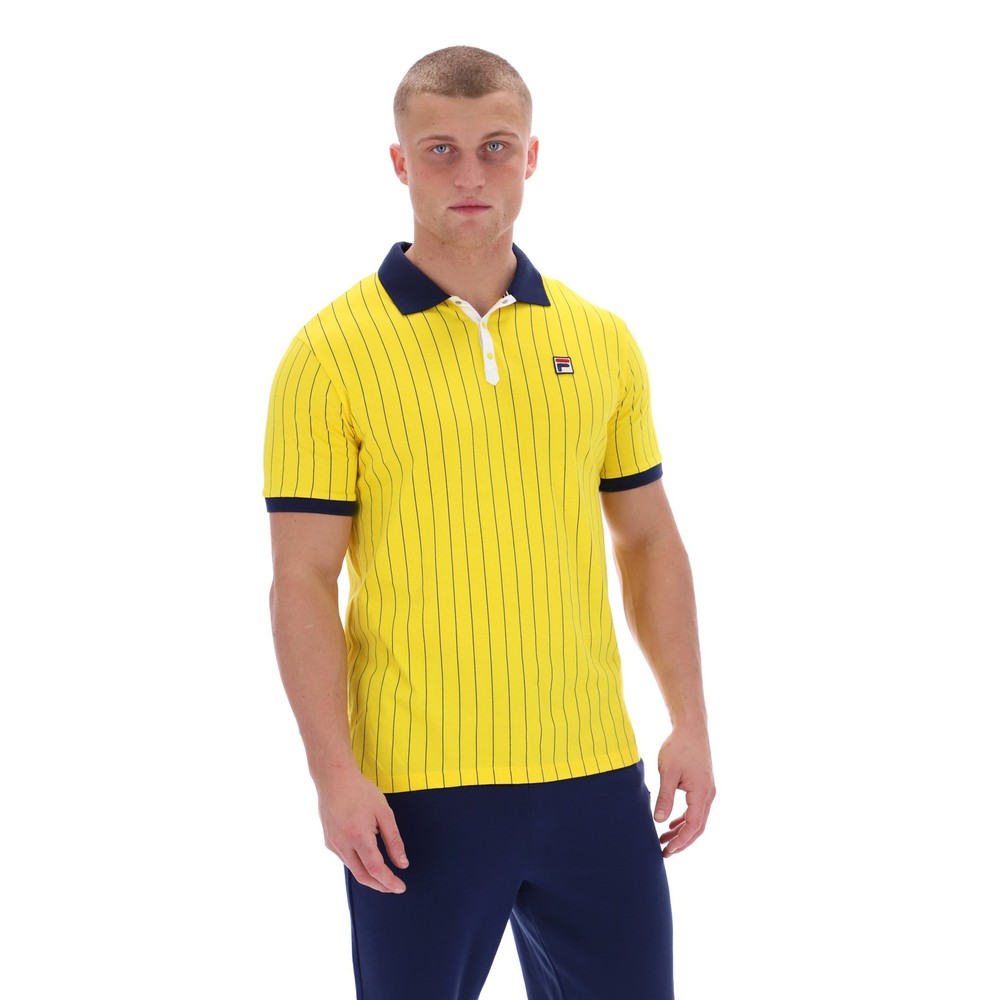 Fila BB1 Striped Polo Shirt