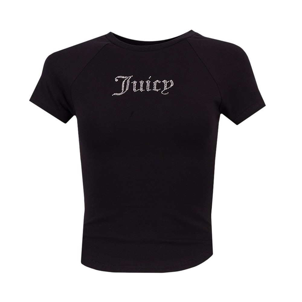 Juicy Couture Shrunken Diamante T Shirt