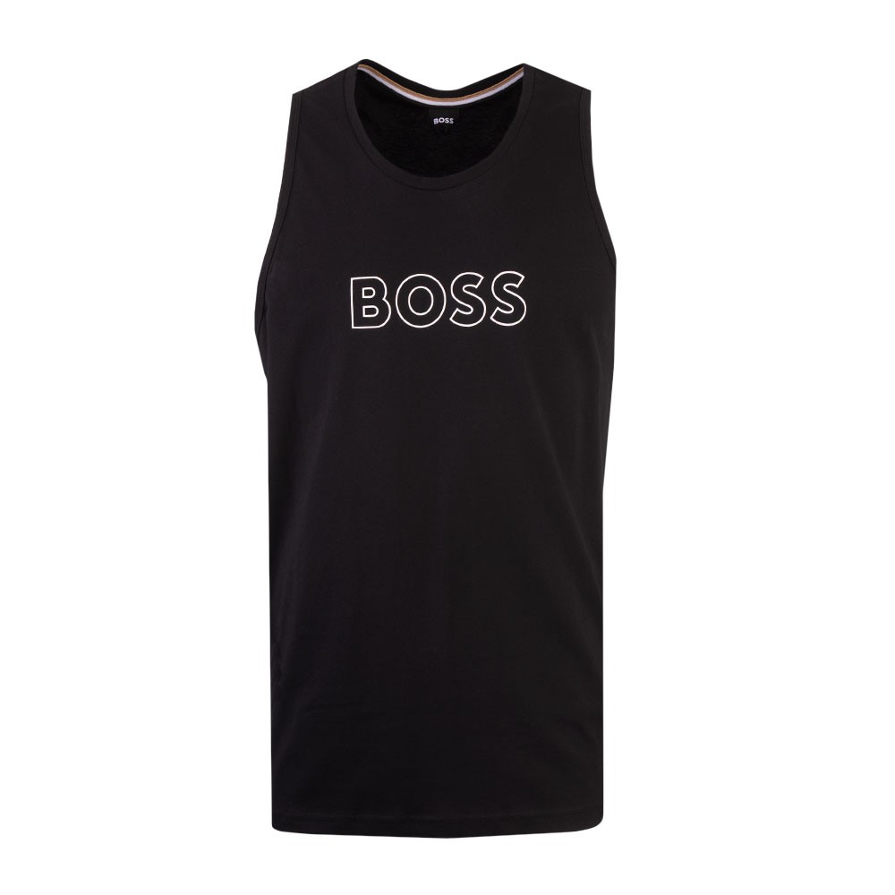 BOSS Bodywear Outline Logo Beach Vest