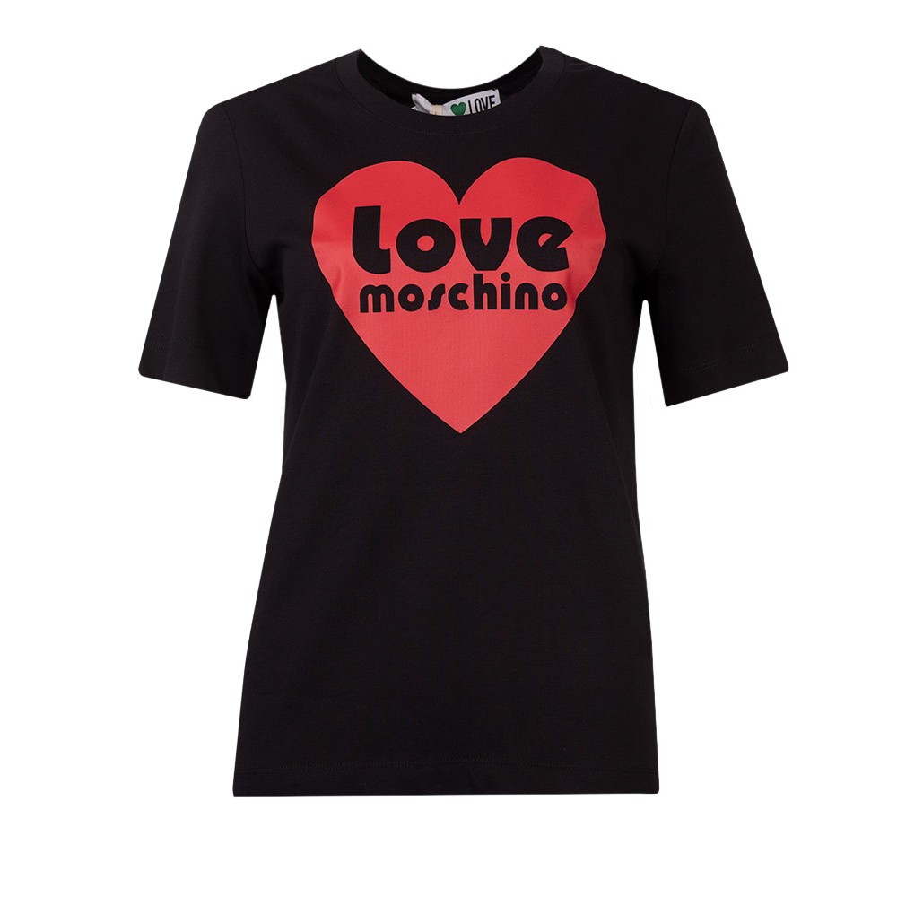 Love Moschino Bold Large Heart T Shirt