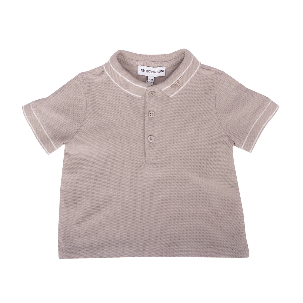 Emporio Armani Baby Small Collar Logo Polo Shirt