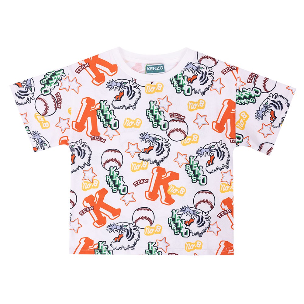 Kenzo Kids K25866 Logo T Shirt