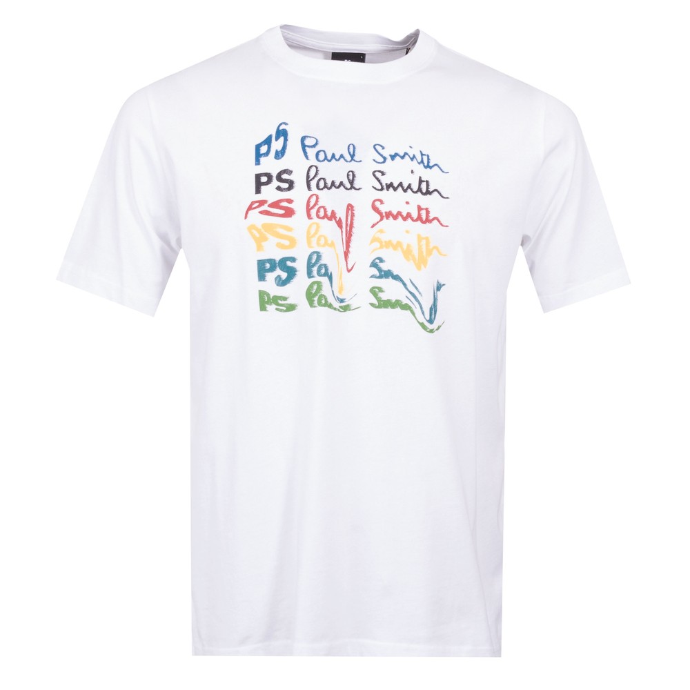 Ps Paul Smith Multi Signature T-Shirt