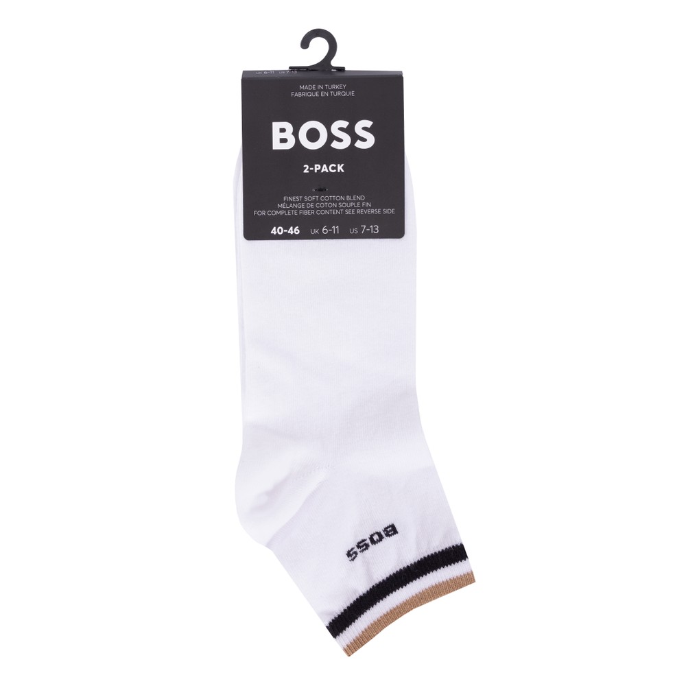 BOSS 2 Pack Stripe Sock