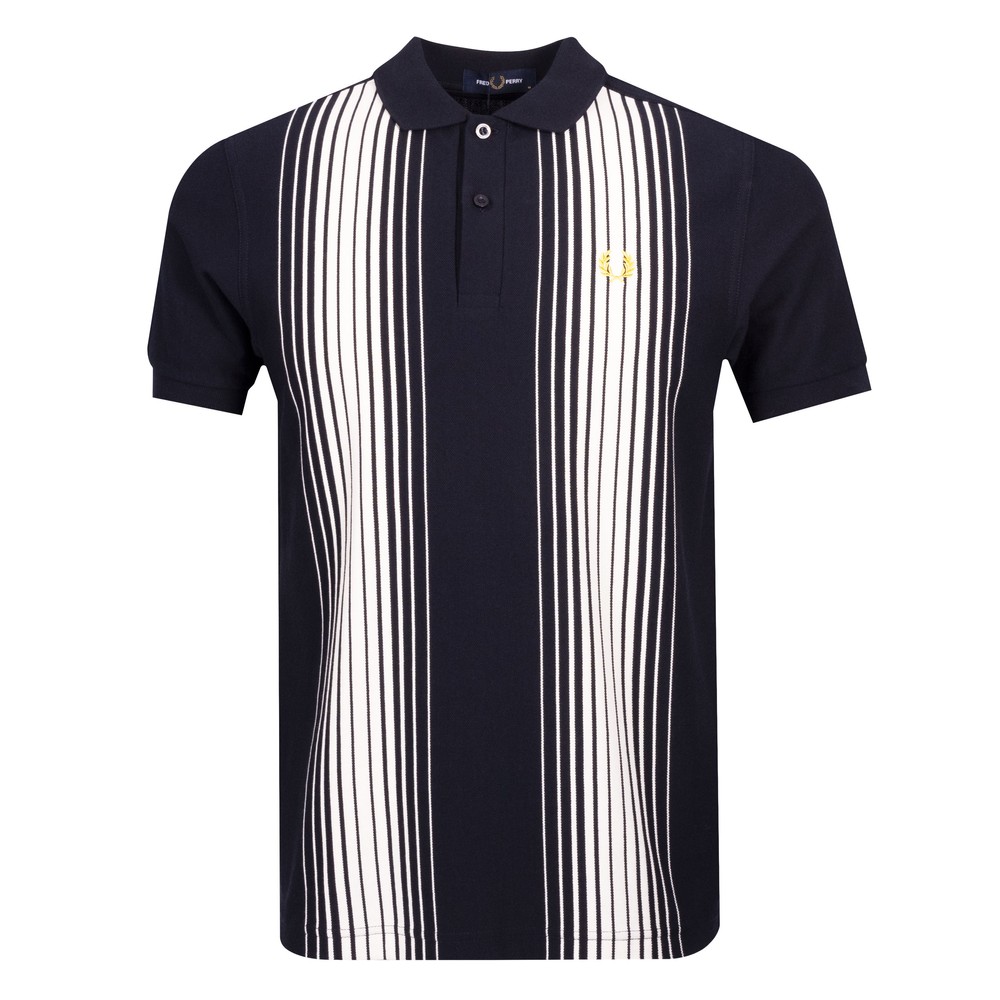 Fred Perry Ombre Stripe Polo Shirt