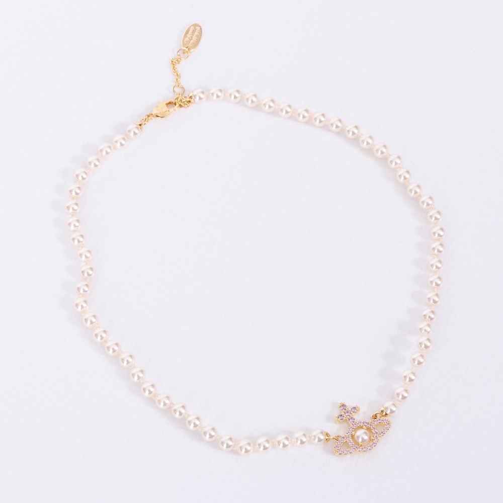 Vivienne Westwood Olympia Pearl Necklace