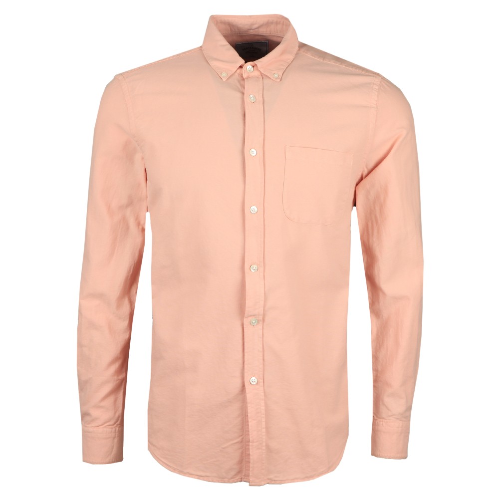 Portuguese Flannel Belavista Plain Long Sleeve Shirt