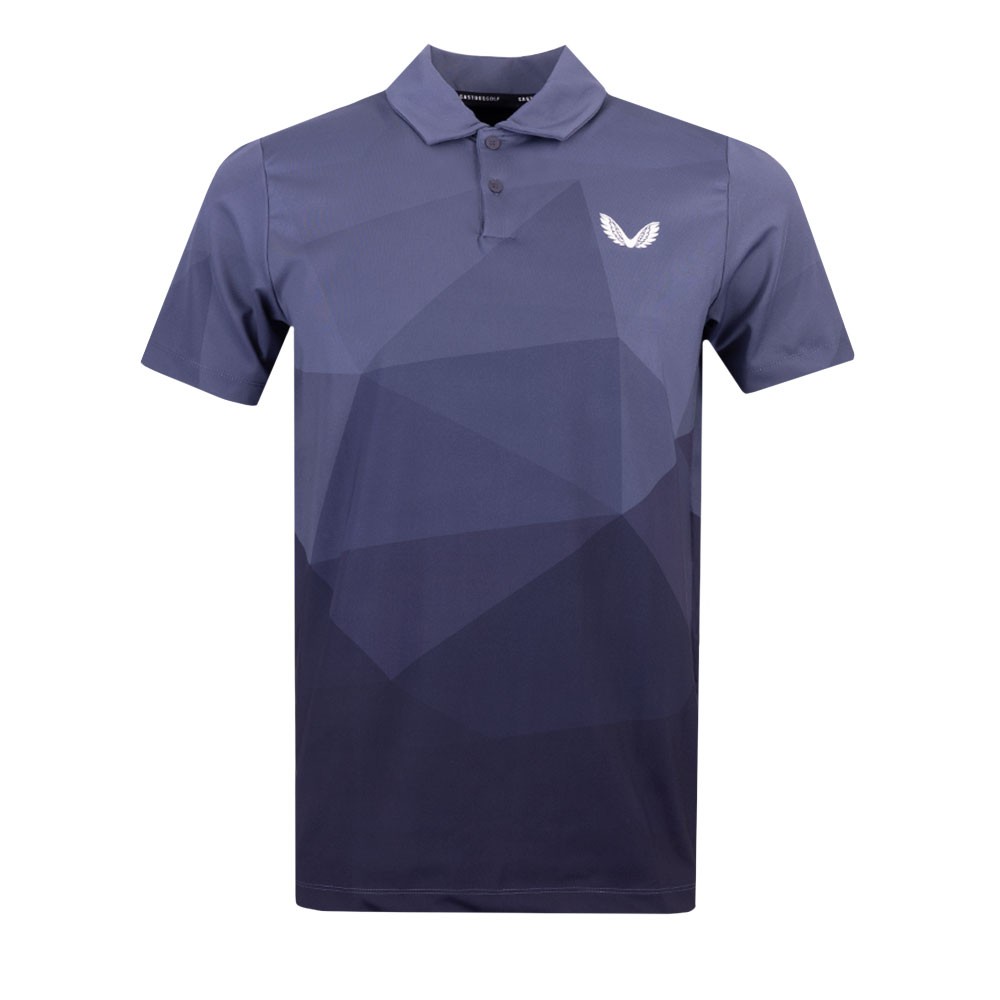 Castore Golf Printed Polo Shirt