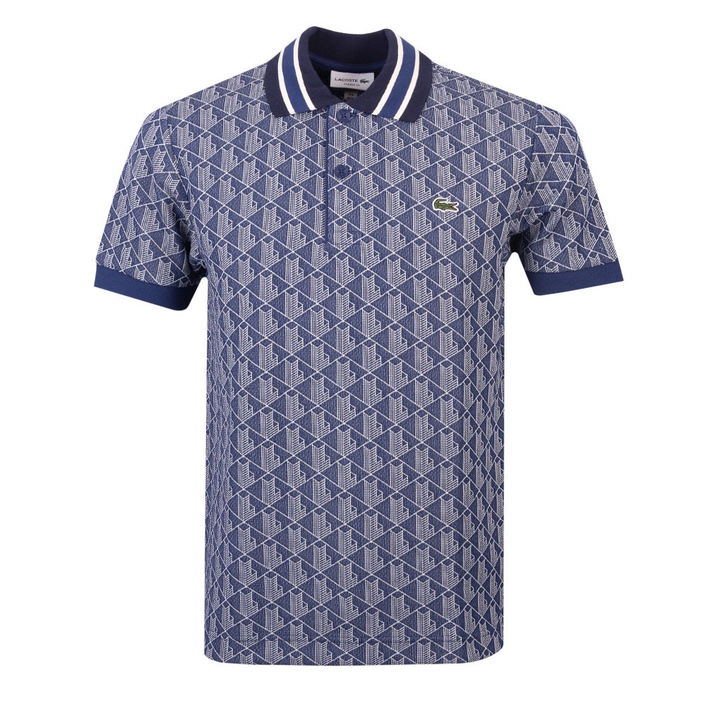 Lacoste DH1417 Monogram Polo Shirt