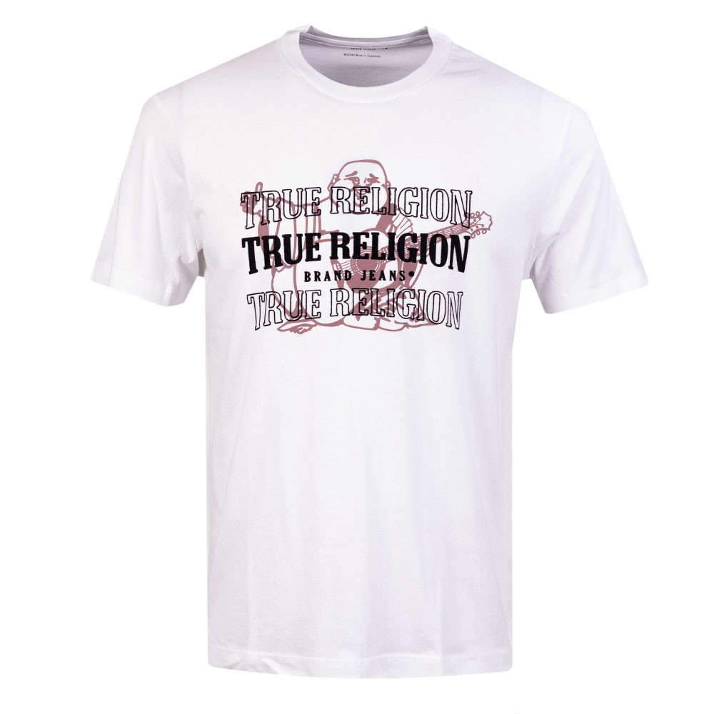 True Religion 3 Arch Buddha T Shirt