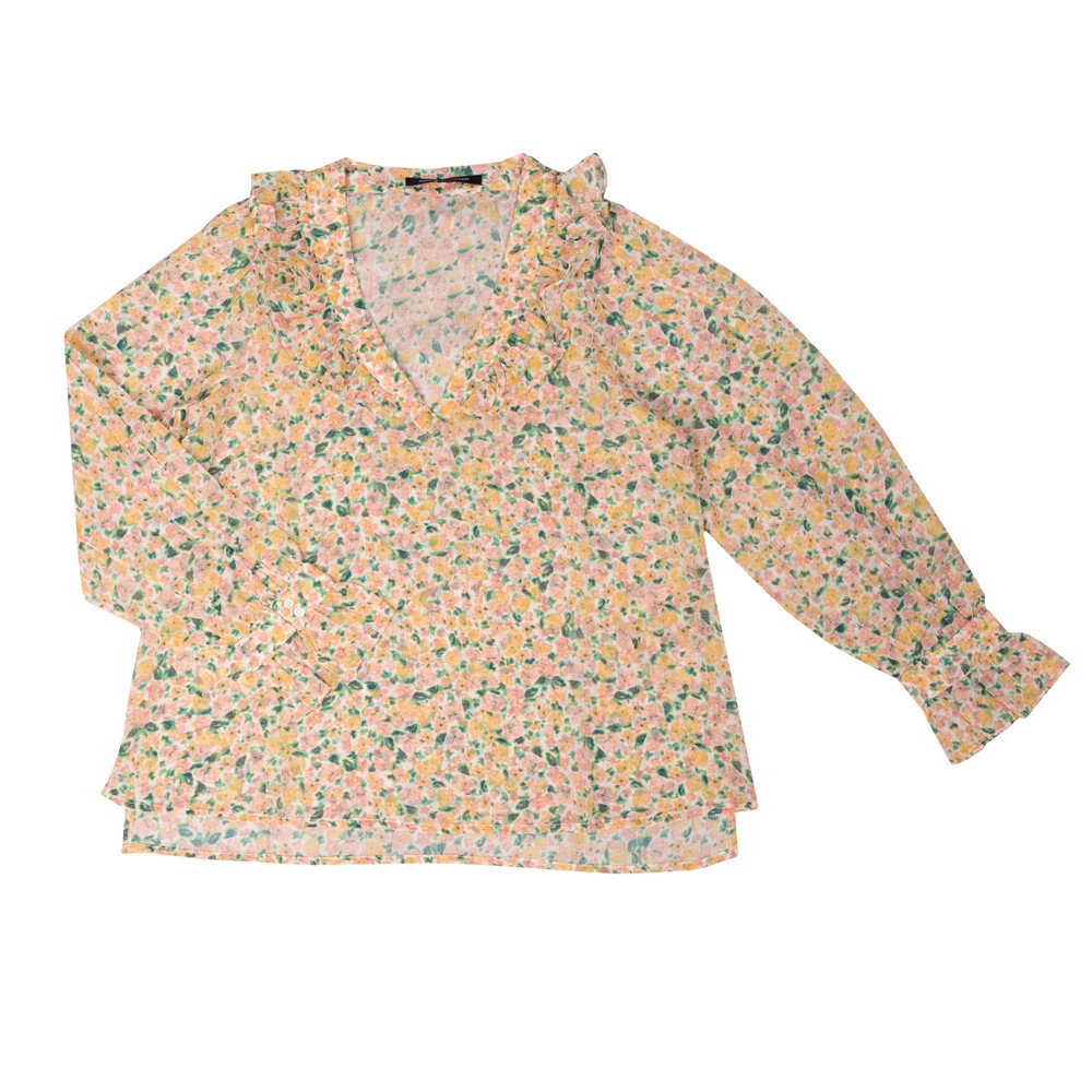 French Connection Aleezia Hallie Crinkle Shirt