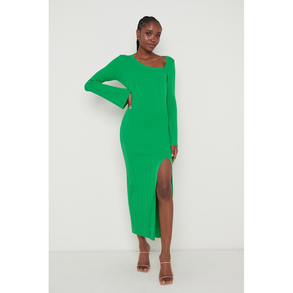 Pretty Lavish Emmie Cut Out Knit Midaxi Dress