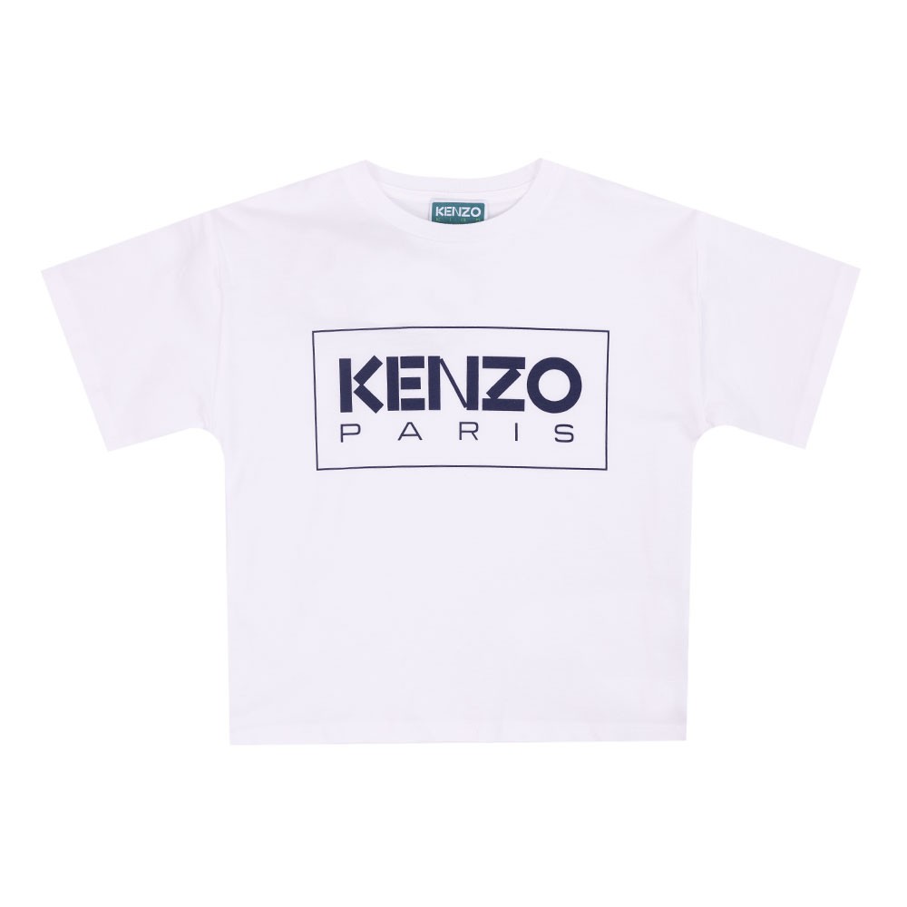 Kenzo Kids K55010 Box Logo T Shirt