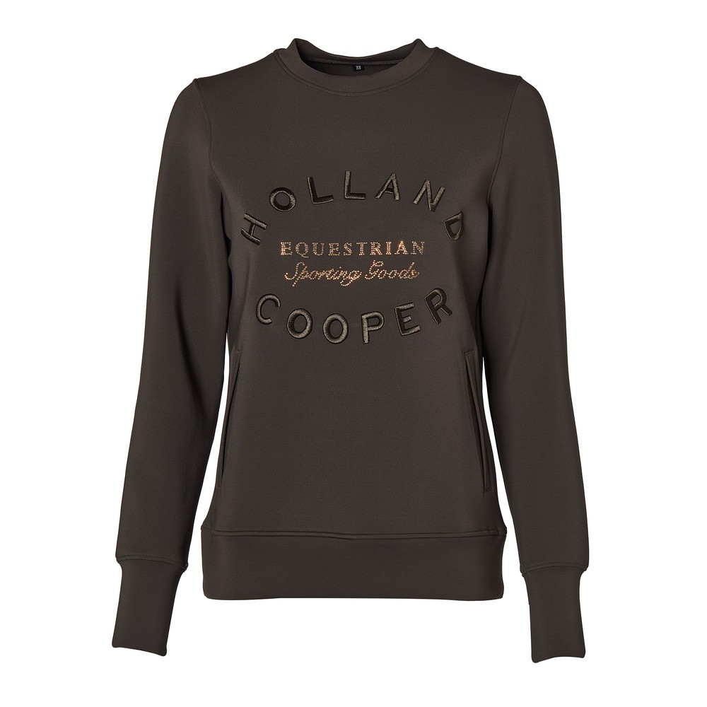 Holland Cooper Crystal Crew Neck Sweat