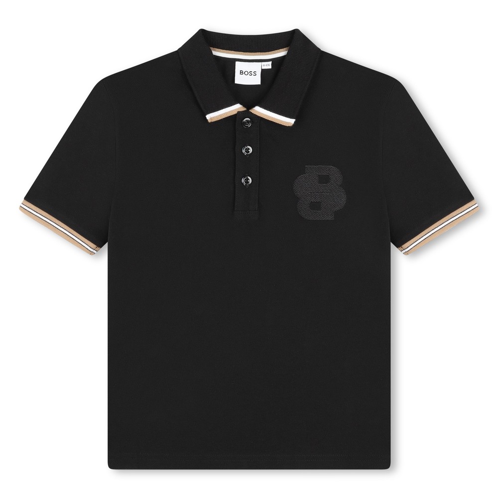 BOSS J51170 Tipped Polo Shirt