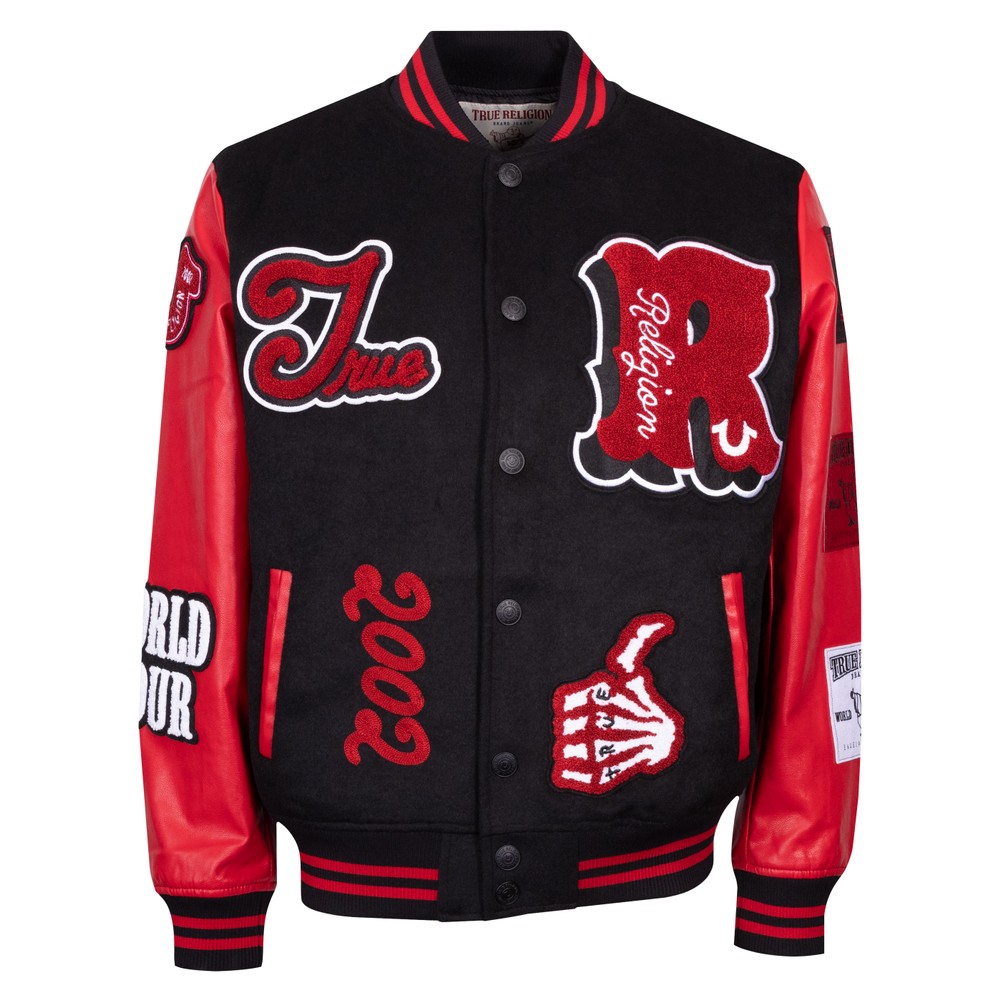 True Religion World Series Varsity Jacket