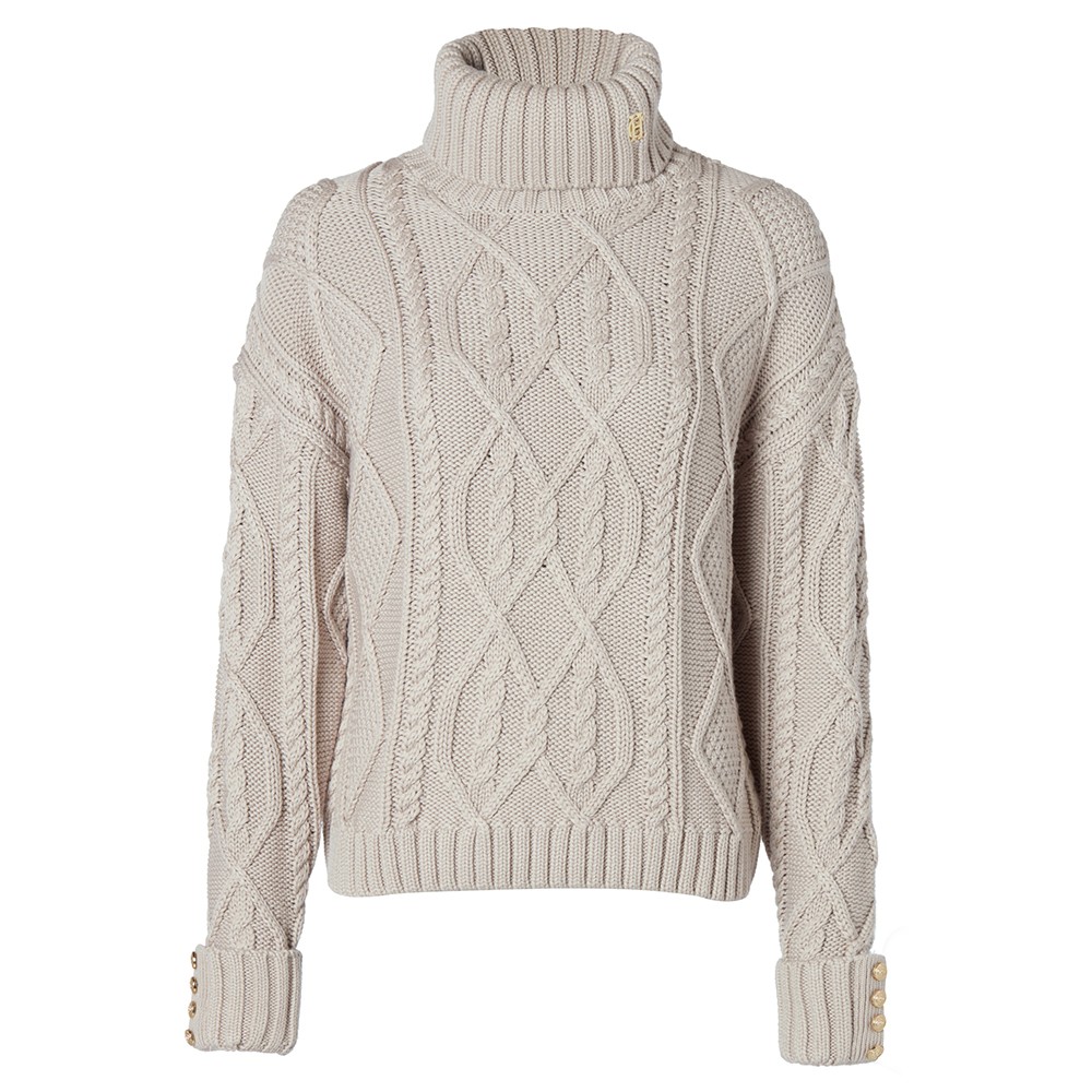 Holland Cooper Noveli Cable Knit Jumper