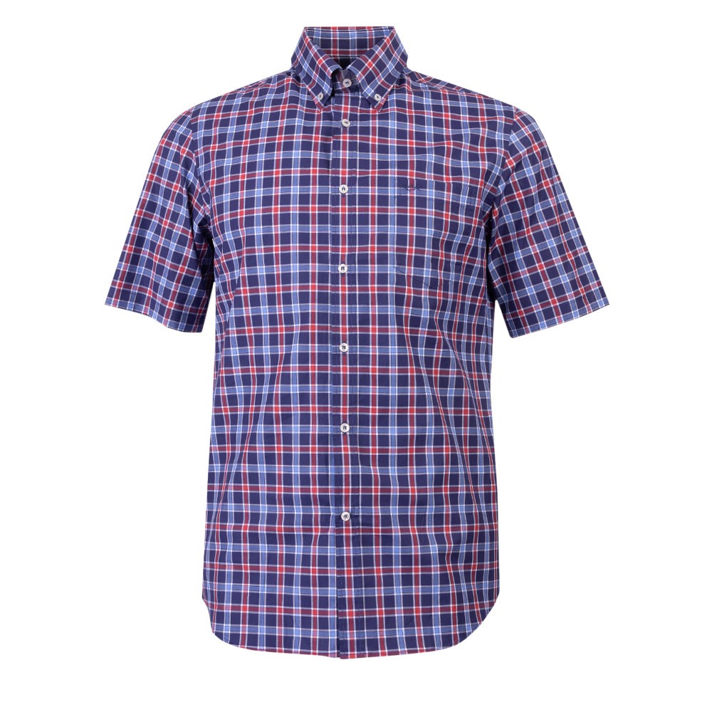 Paul & Shark Gingham Short Sleeve Shirt