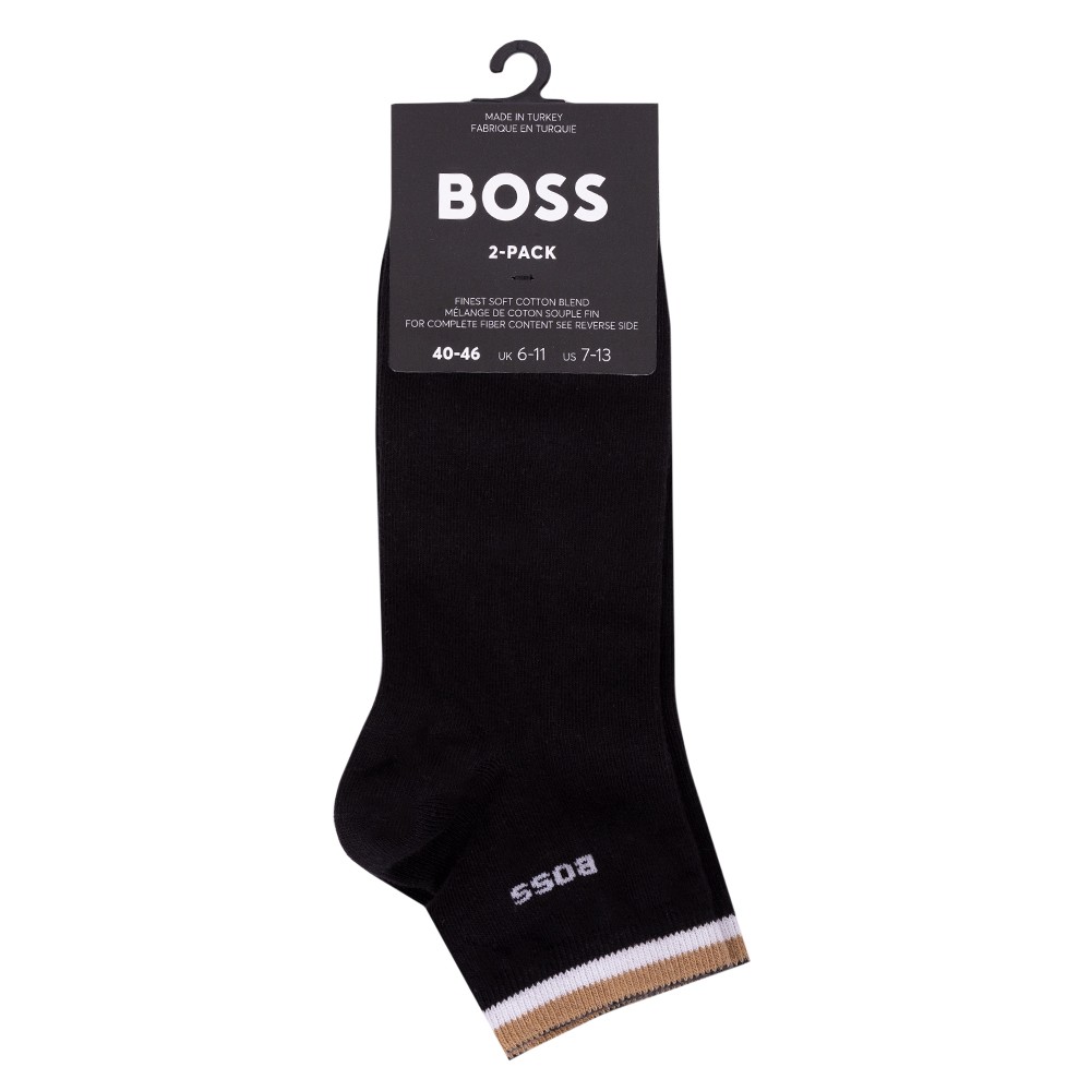 BOSS 2 Pack Stripe Sock