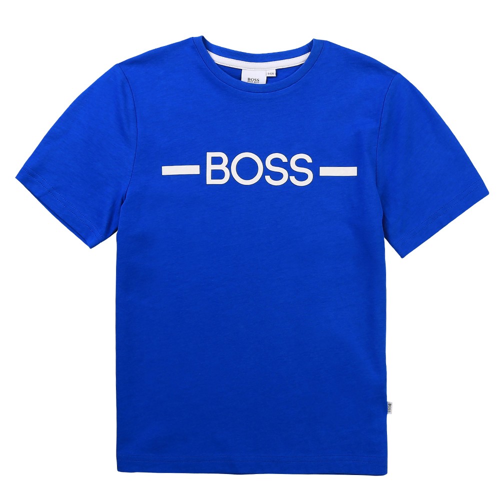 BOSS J25G97 Centre Logo T Shirt