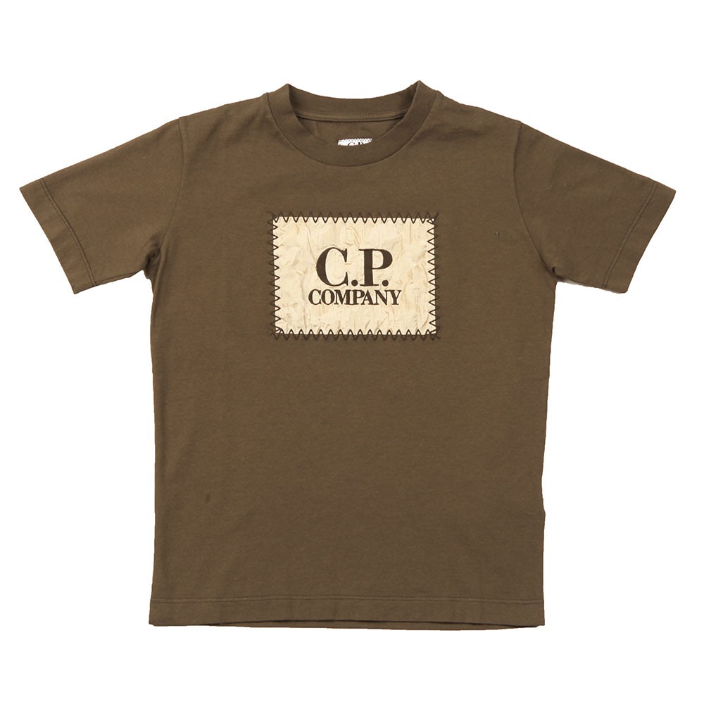 C.P. Company Undersixteen Nylon Stamp Logo T Shirt