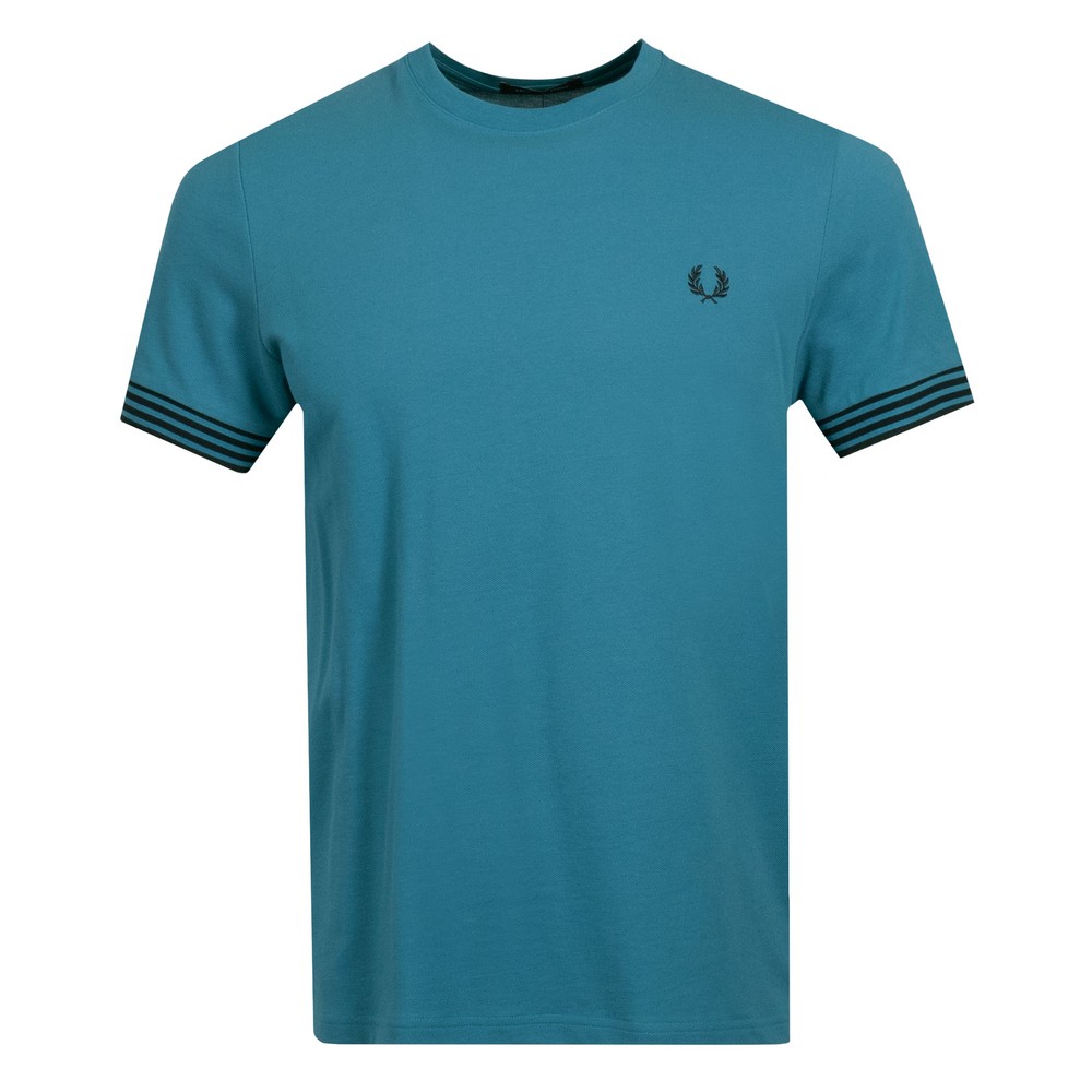 Fred Perry Striped Cuff T-Shirt