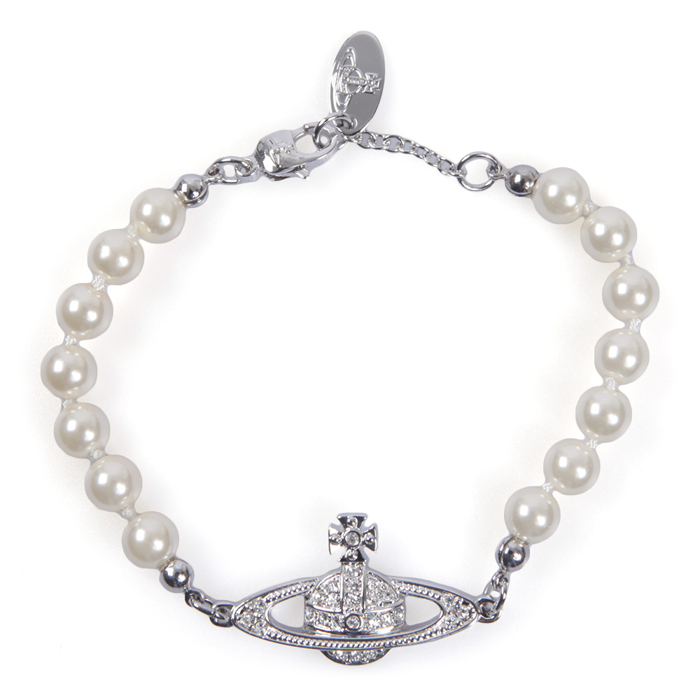 Vivienne Westwood Mini Bas Relief Pearl Bracelet