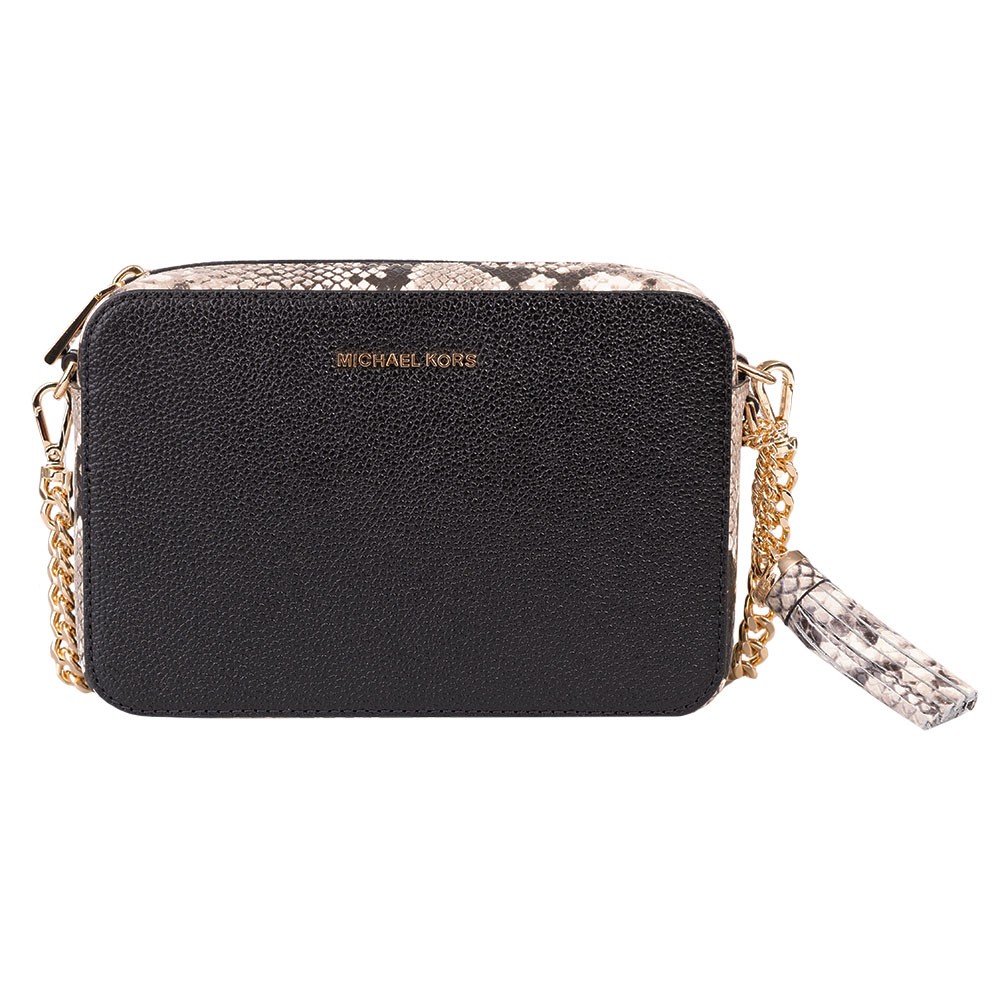 Michael Kors Snakeskin Medium Camera Bag