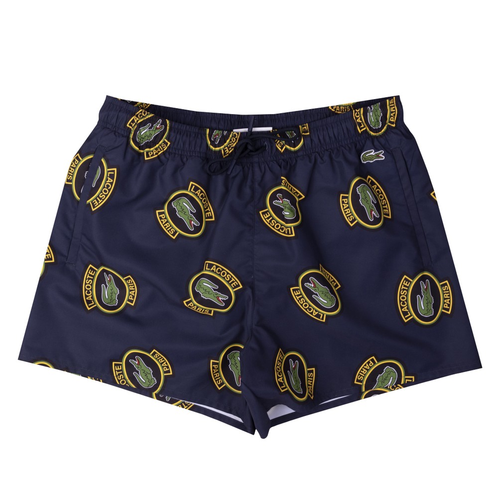 Lacoste Printed Swim Shorts