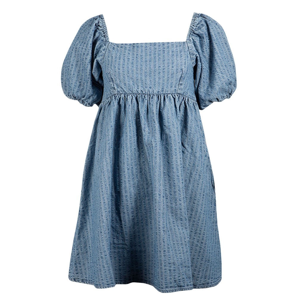  Sage Denim Dress