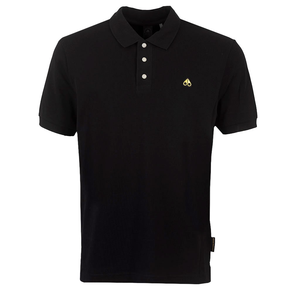 Moose Knuckles Gold Polo Shirt