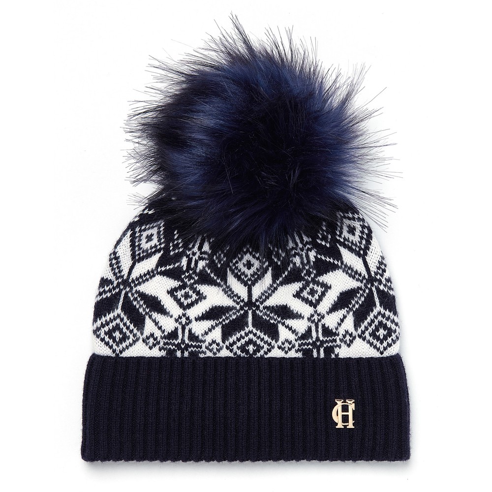 Holland Cooper Beatrice Bobble Hat