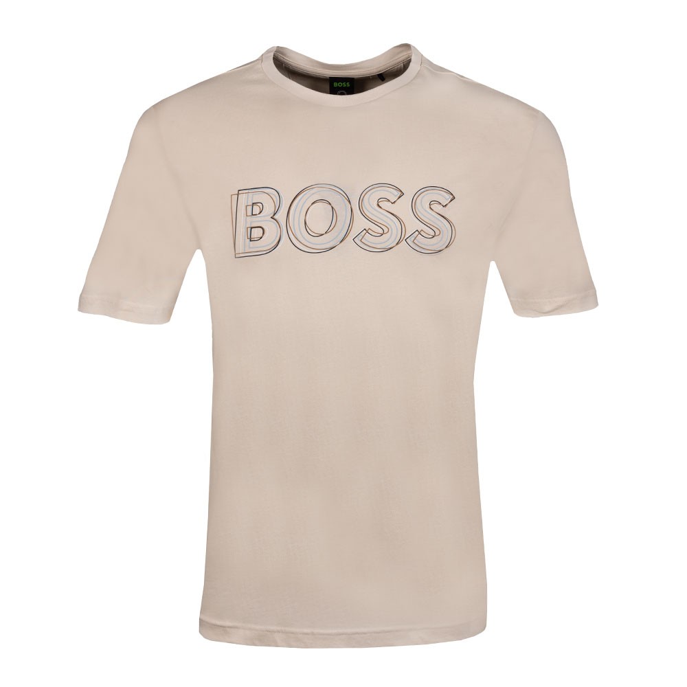 BOSS Athleisure Tee 1 Multi Colour Logo T Shirt